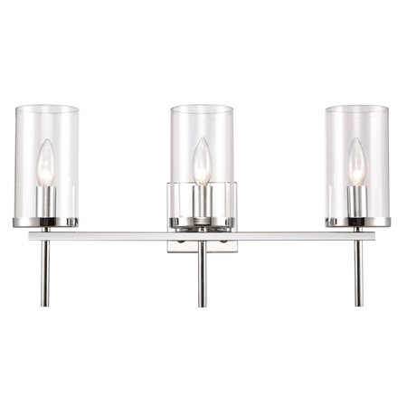 ELK HOME Oakland 23'' Wide 3-Light Vanity Light - Chrome CN290313